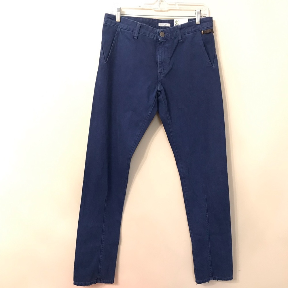 Replay Blue Dark Rinse Manley Carrot Fit Jeans